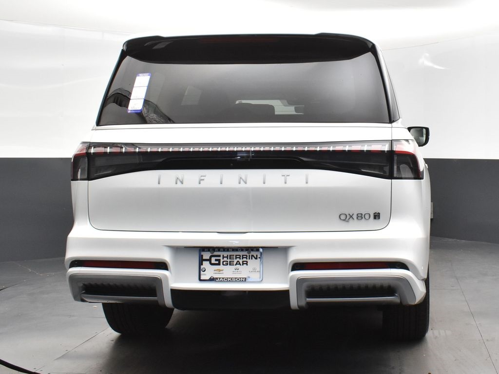 2025 Radiant White INFINITI QX80 SENSORY 4X4 SUV