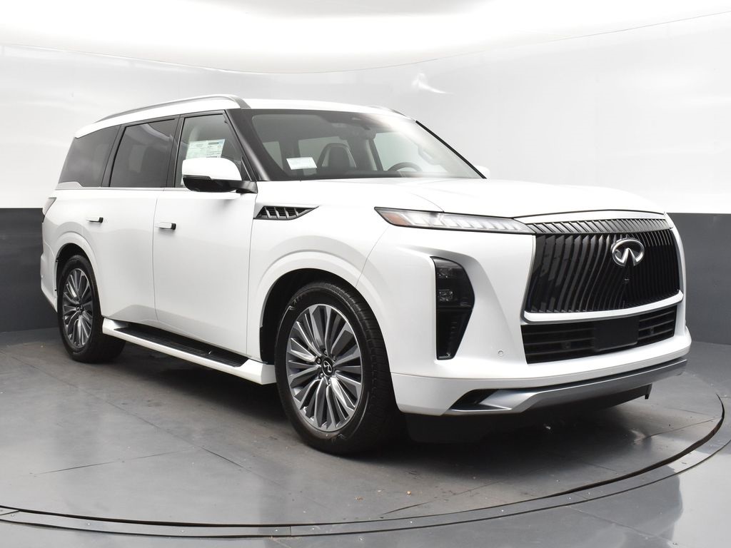 2025 Radiant White INFINITI QX80 SENSORY 4X4 SUV