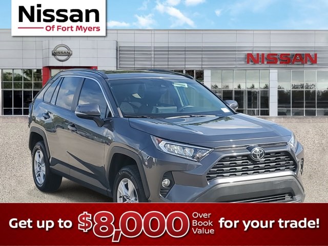 2020 Magnetic Gray Metallic Toyota RAV4 XLE SUV