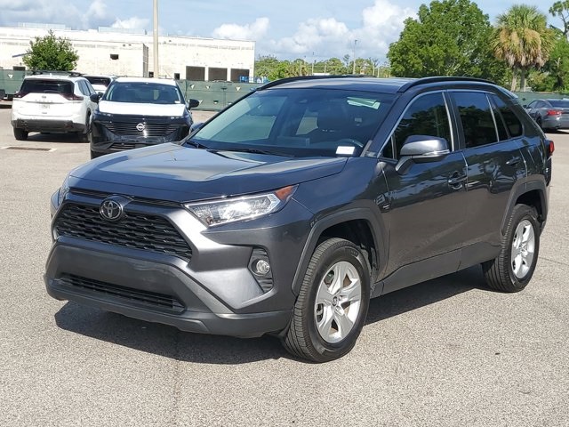 2020 Magnetic Gray Toyota RAV4 XLE FWD SUV