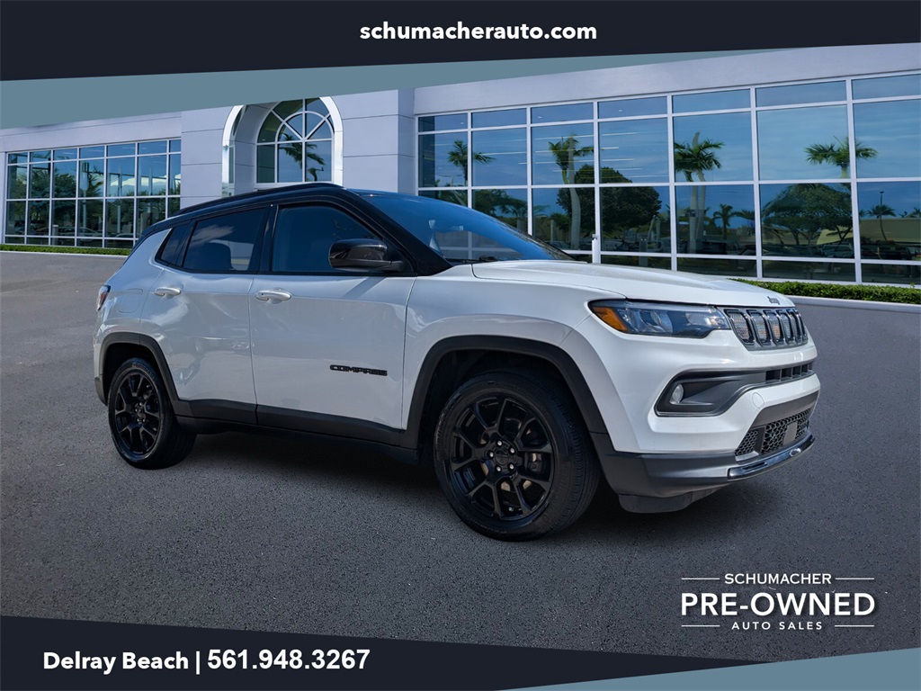 used 2022 Jeep Compass car, priced at $15,998