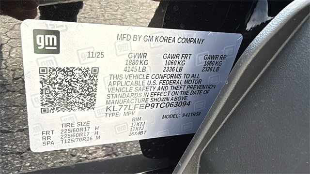 new 2026 Chevrolet Trax car, priced at $23,890