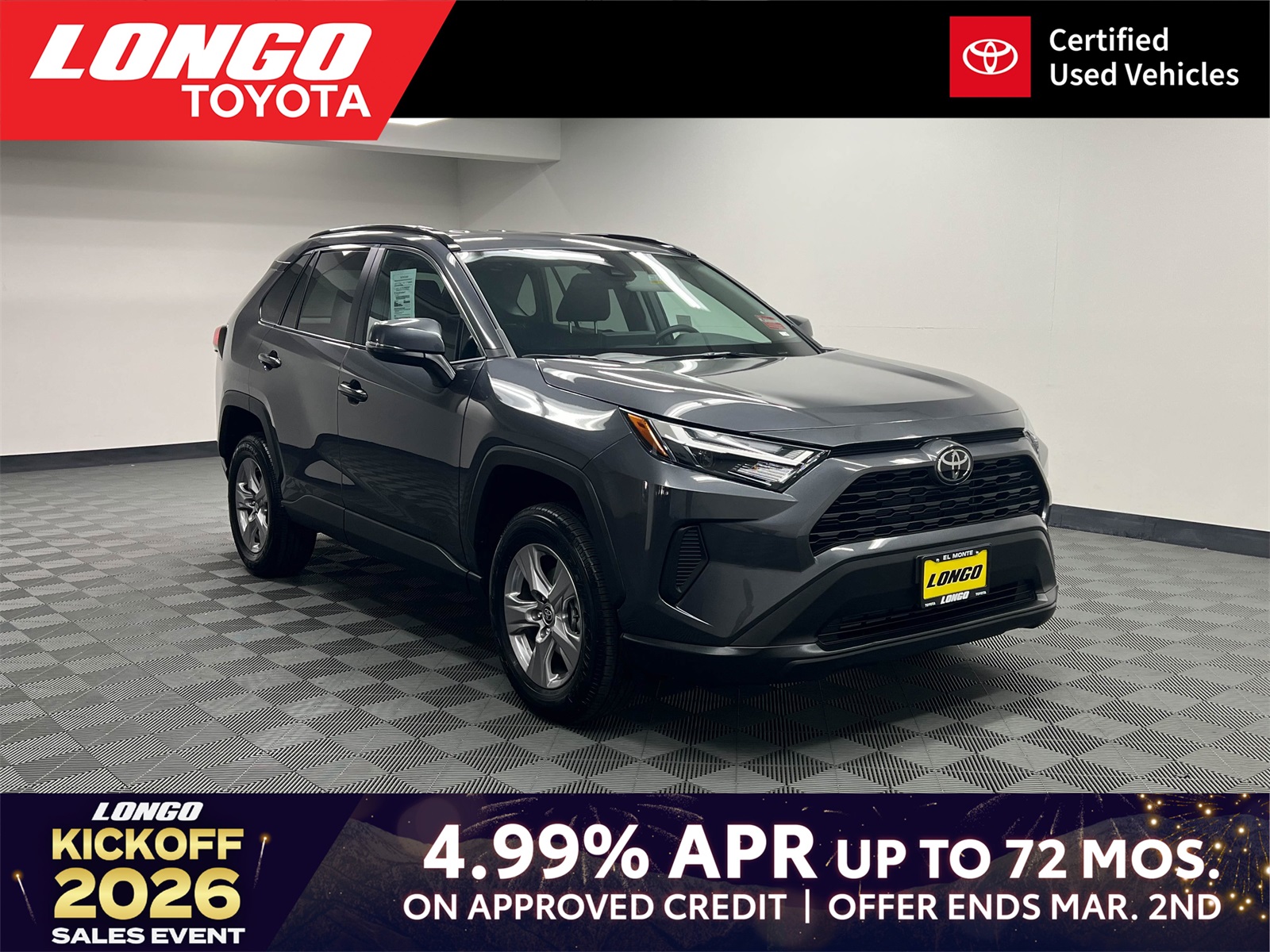 used 2025 Toyota RAV4 car, priced at $33,355