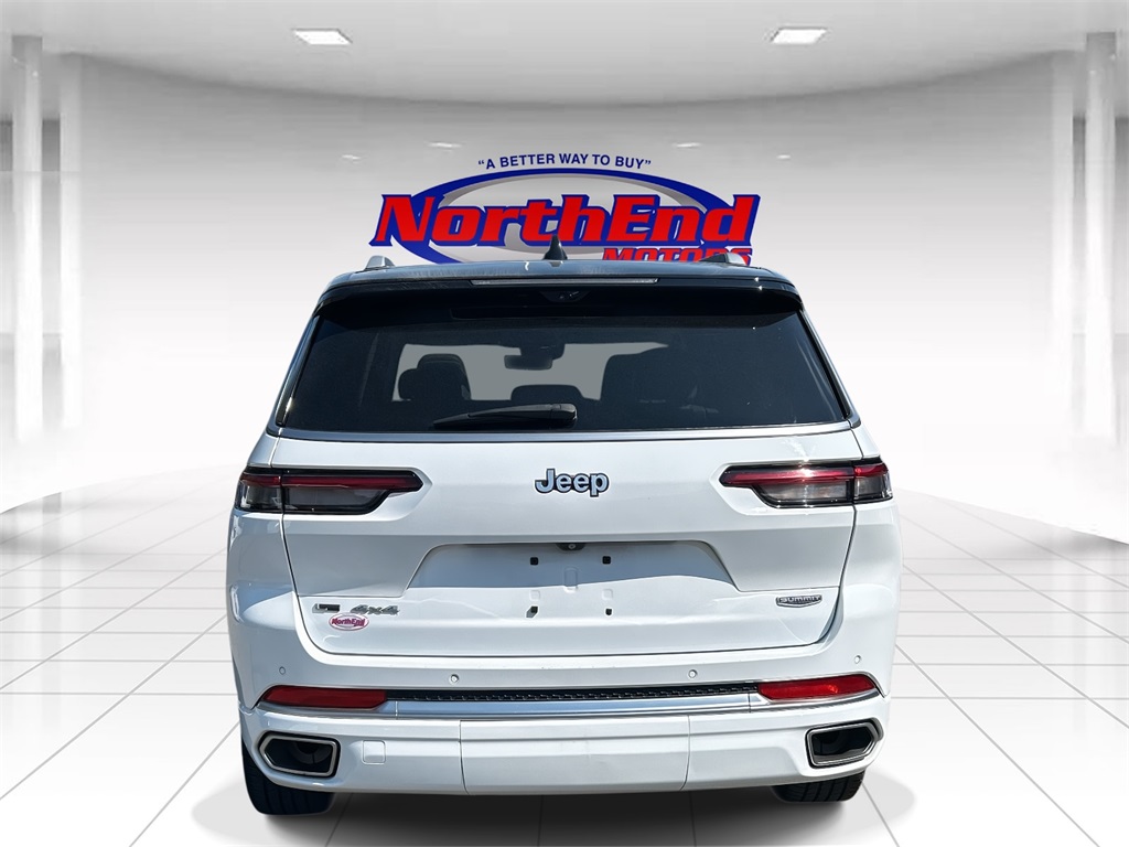 2022 Bright White Clearcoat Jeep Grand Cherokee L Summit 4X4 SUV