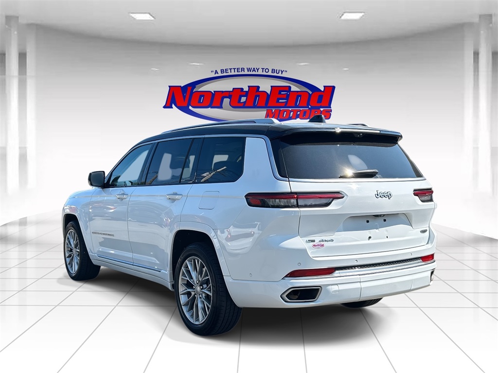 2022 Bright White Clearcoat Jeep Grand Cherokee L Summit 4X4 SUV