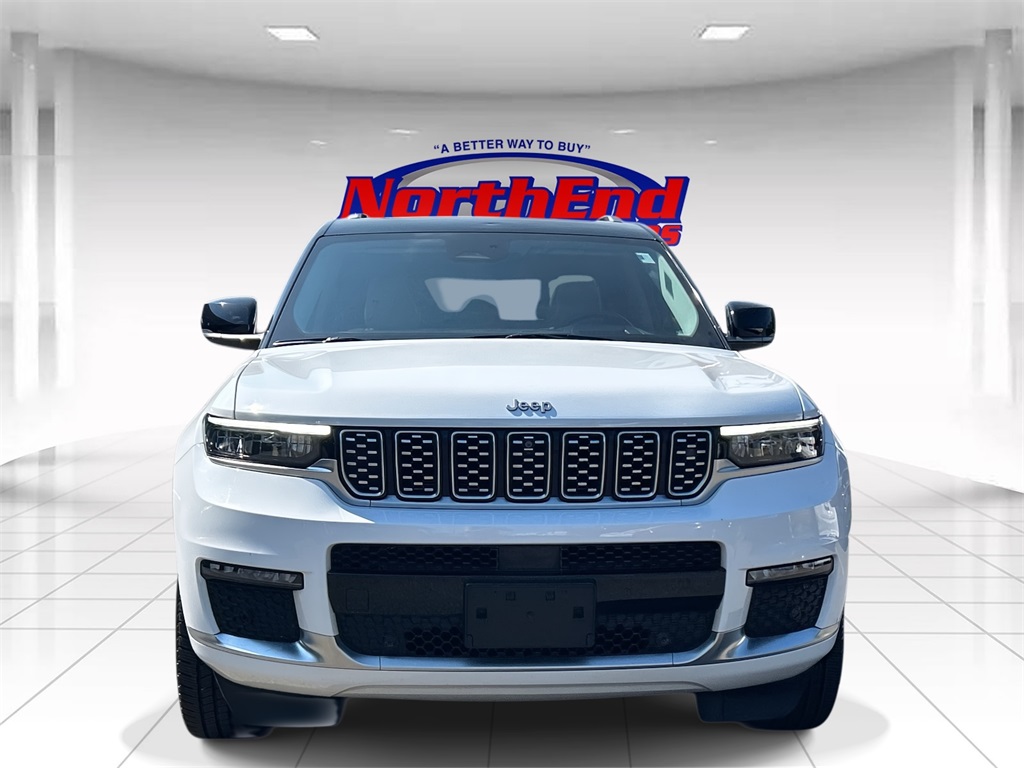 2022 Bright White Clearcoat Jeep Grand Cherokee L Summit 4X4 SUV
