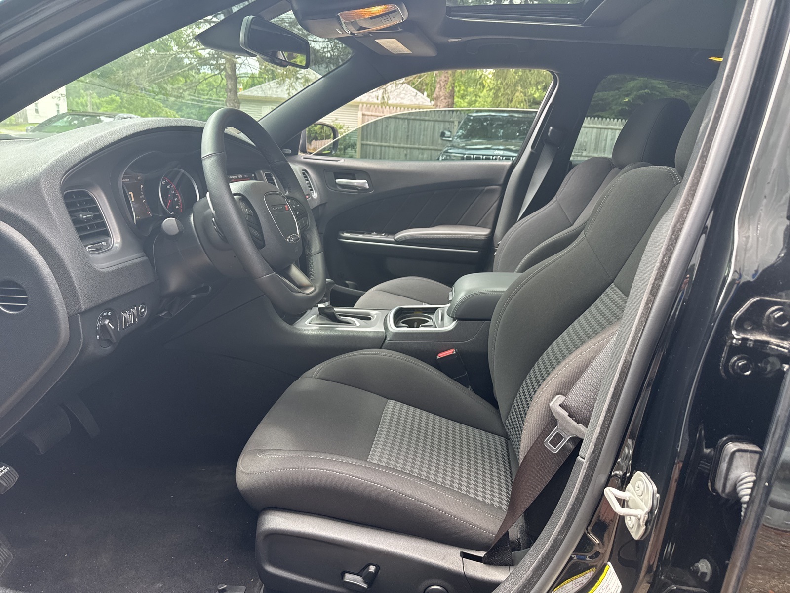 2023 Pitch Black Clearcoat Dodge Charger R/T Scat Pack Widebody RWD Sedan