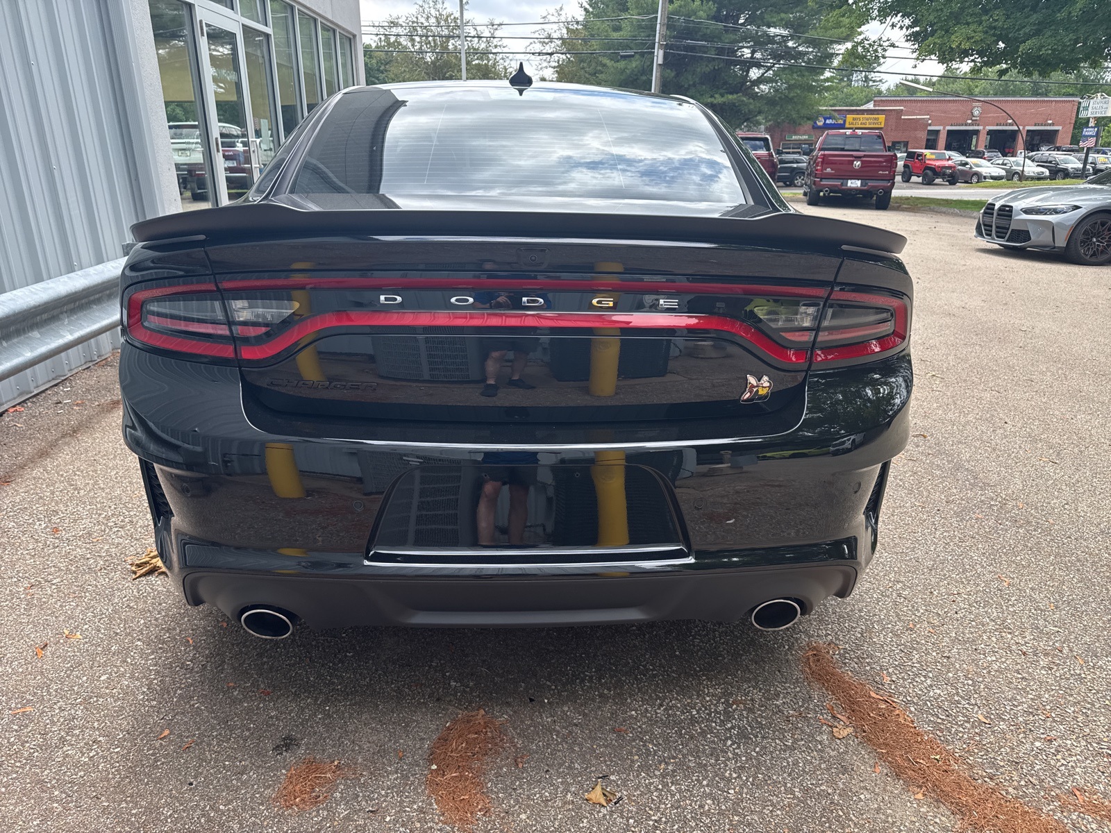 2023 Pitch Black Clearcoat Dodge Charger R/T Scat Pack Widebody RWD Sedan
