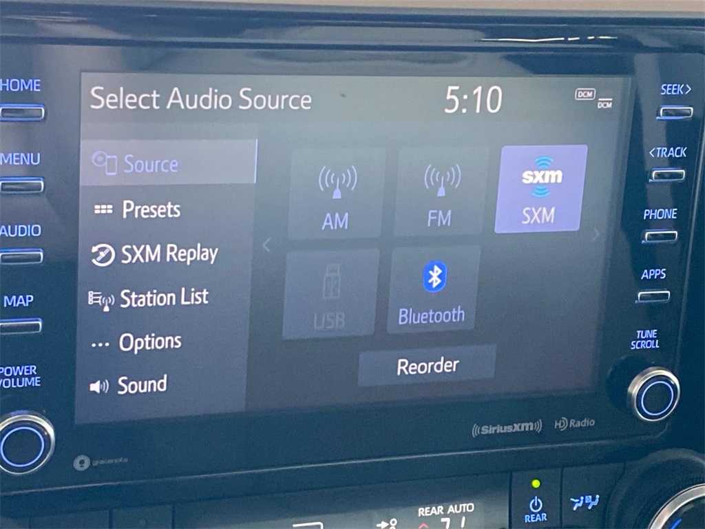 2022 Black Toyota Highlander XLE AWD SUV