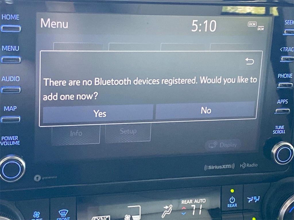 2022 Black Toyota Highlander XLE AWD SUV