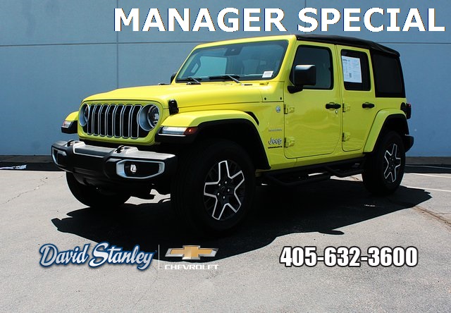 used 2024 Jeep Wrangler car, priced at $39,400
