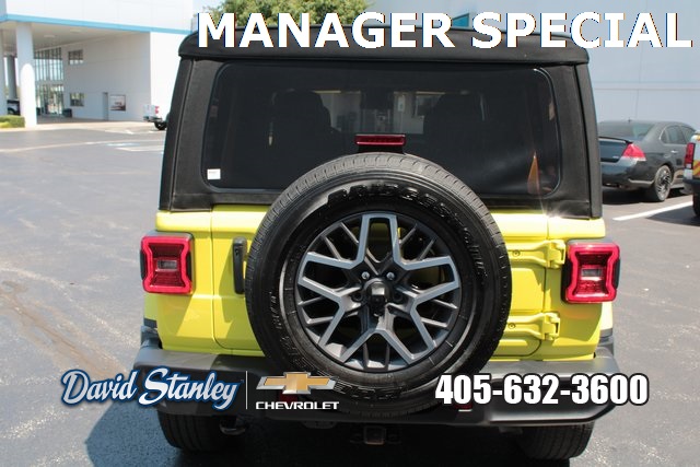 used 2024 Jeep Wrangler car, priced at $39,400