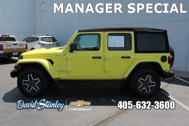 used 2024 Jeep Wrangler car, priced at $39,400