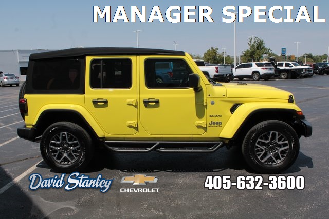 used 2024 Jeep Wrangler car, priced at $39,400