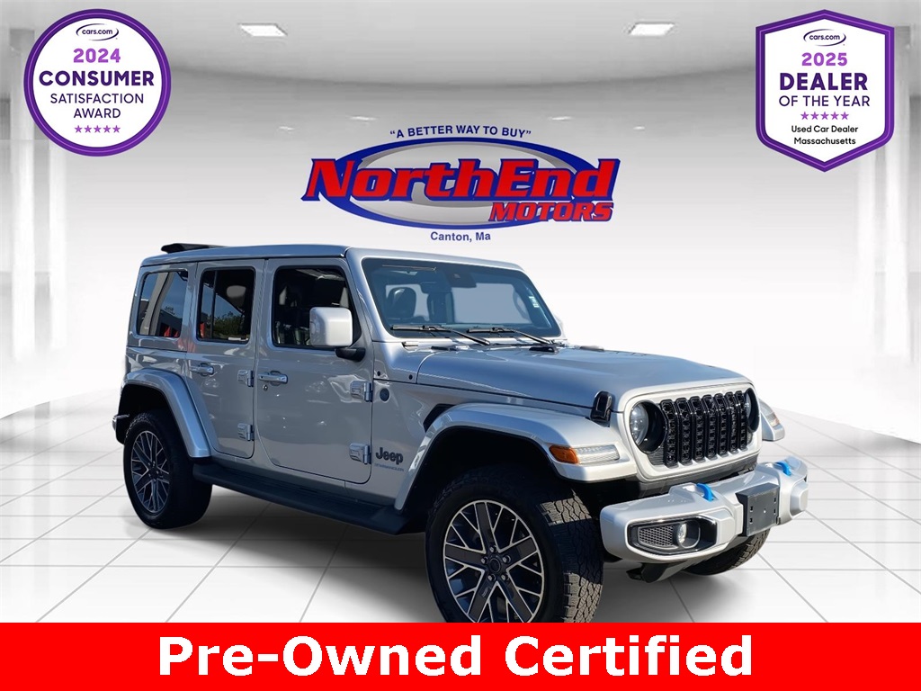 2024 Silver Zynith Clearcoat Jeep Wrangler 4xe High Altitude 4xe 4X4 SUV