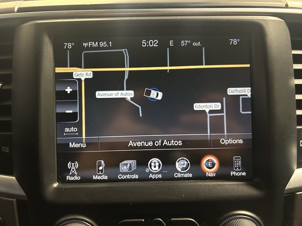 used 2017 Ram 1500 car, priced at $15,100