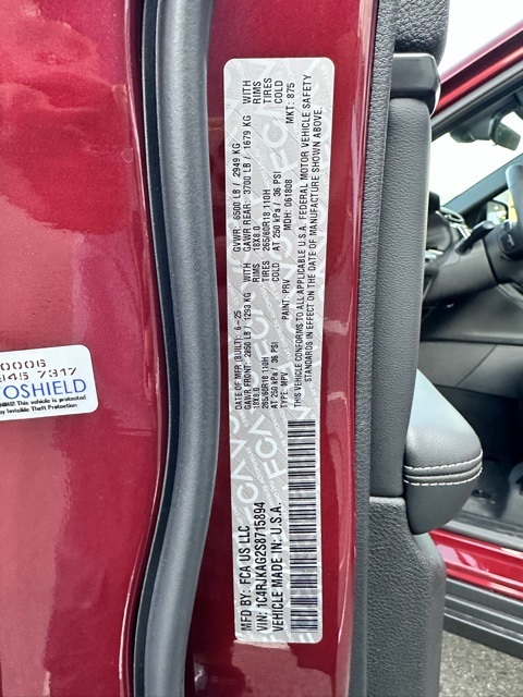 2025 Velvet Red Pearlcoat Jeep Grand Cherokee L Altitude X 4X4 SUV