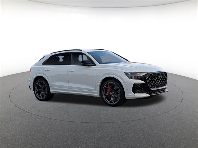 new 2025 Audi RS Q8 performance car, priced at $144,850