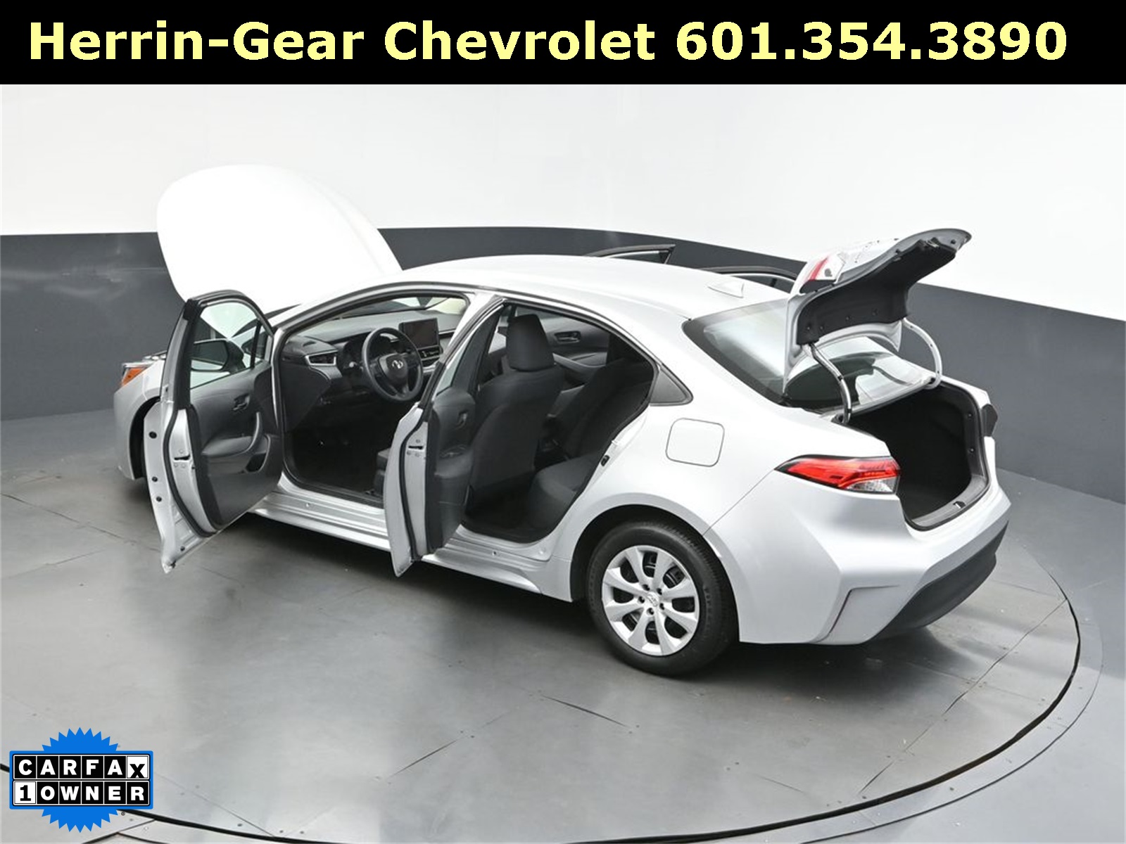 2024 Classic Silver Toyota Corolla LE FWD Sedan