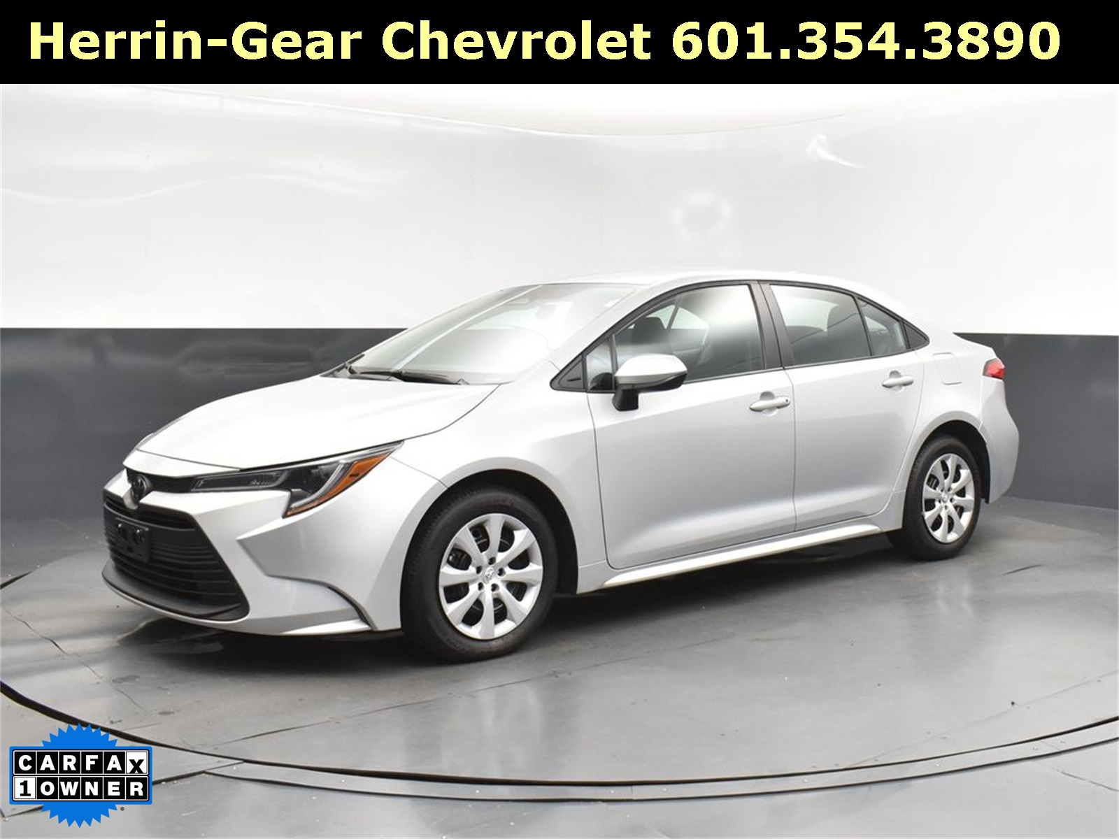 2024 Classic Silver Toyota Corolla LE FWD Sedan