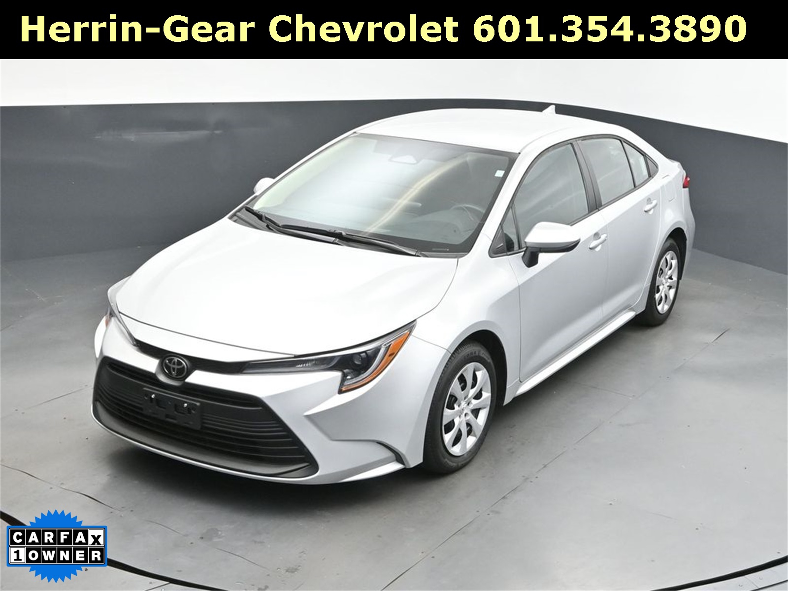 2024 Classic Silver Toyota Corolla LE FWD Sedan