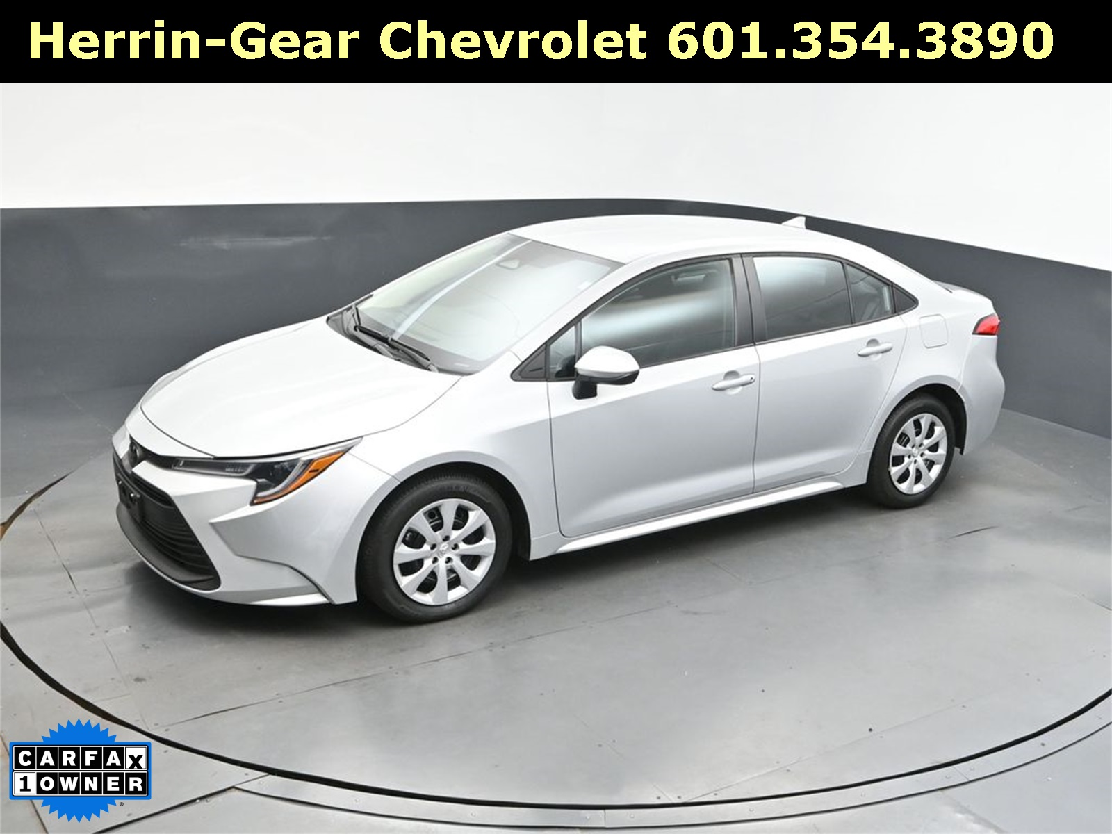 2024 Classic Silver Toyota Corolla LE FWD Sedan