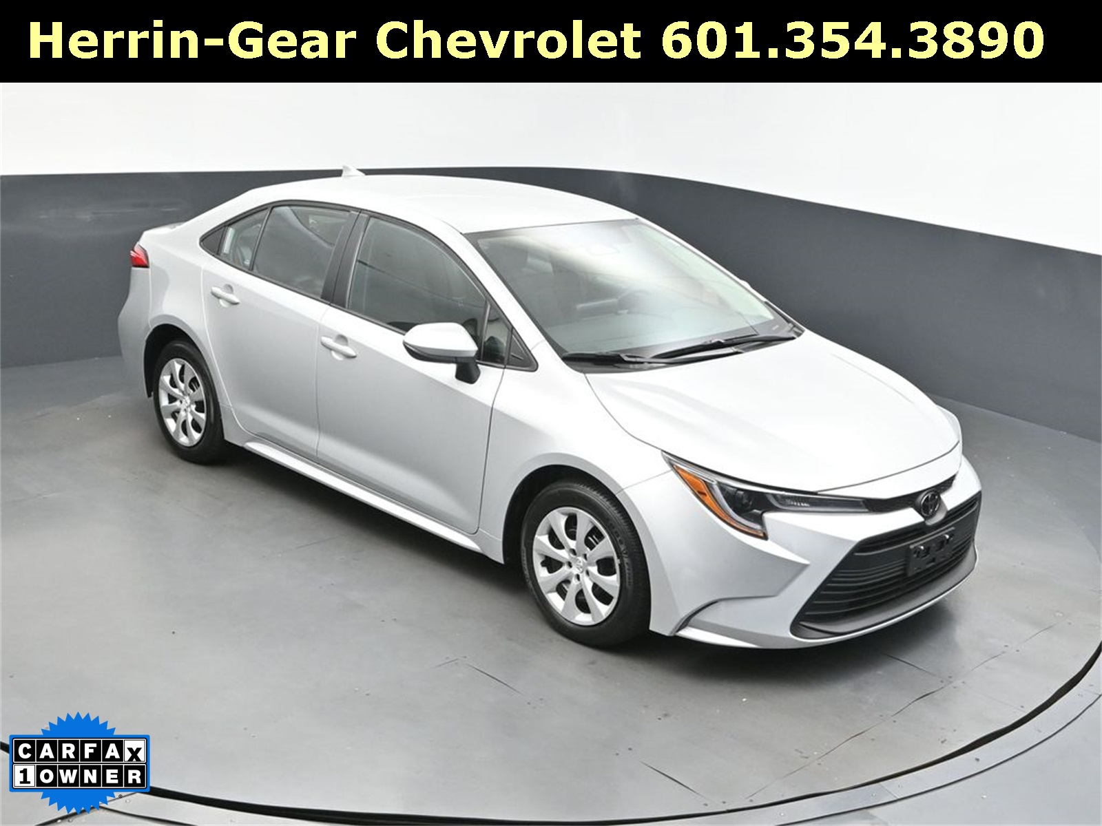 2024 Classic Silver Toyota Corolla LE FWD Sedan