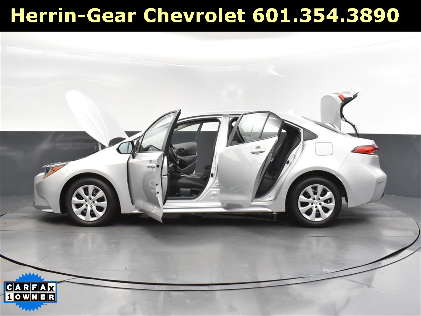 2024 Classic Silver Toyota Corolla LE FWD Sedan