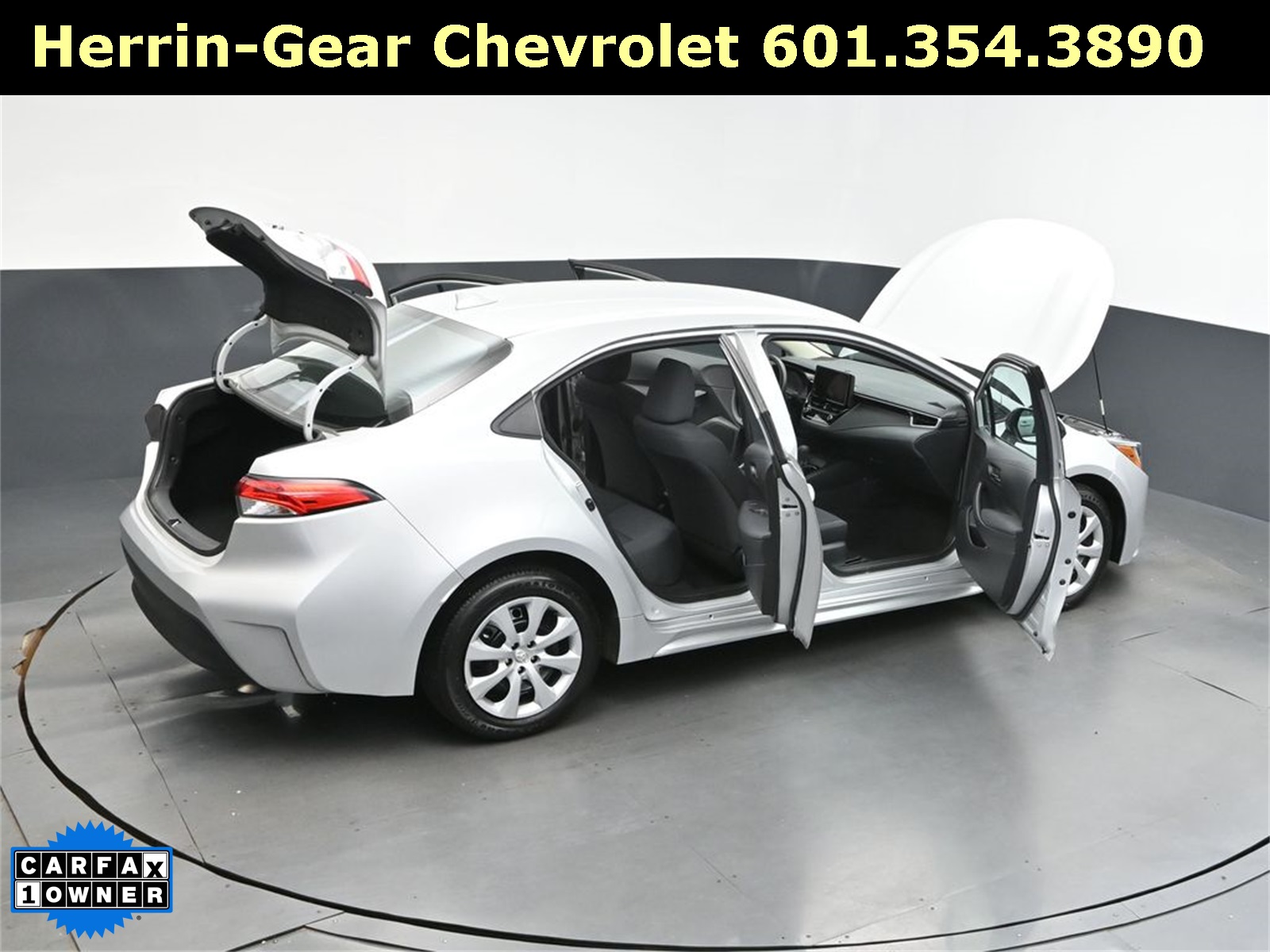 2024 Classic Silver Toyota Corolla LE FWD Sedan