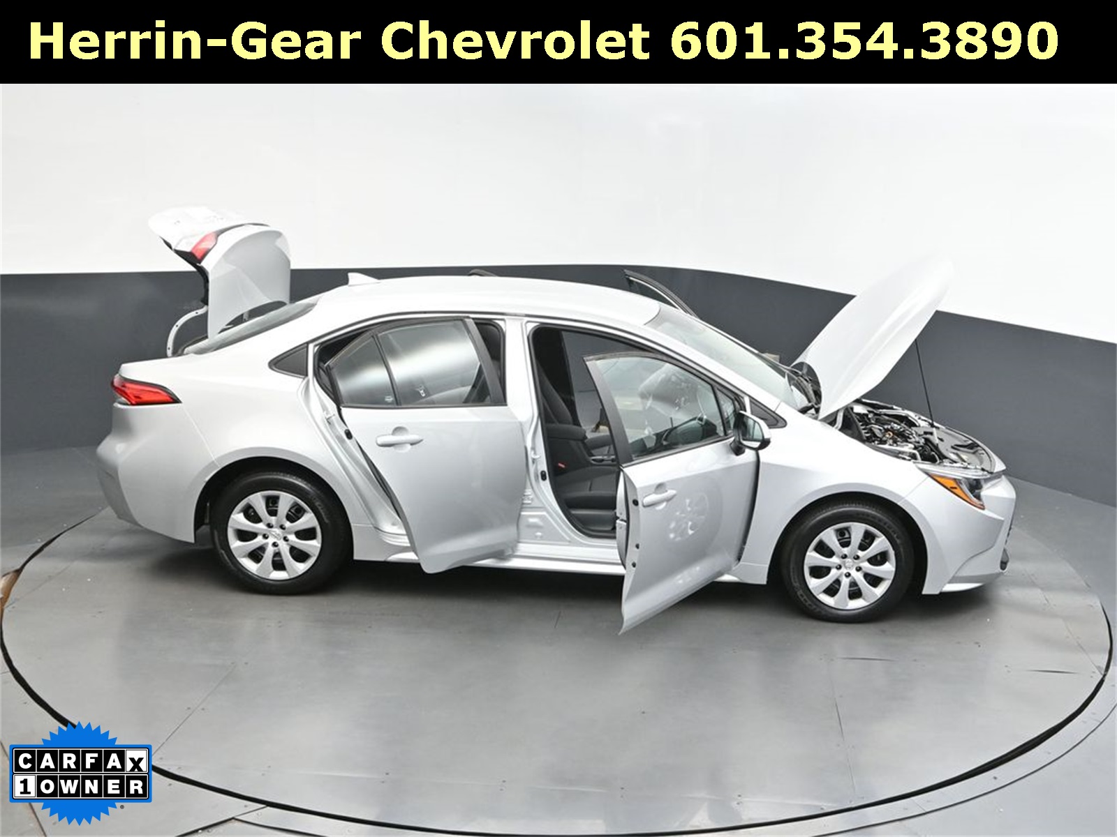 2024 Classic Silver Toyota Corolla LE FWD Sedan