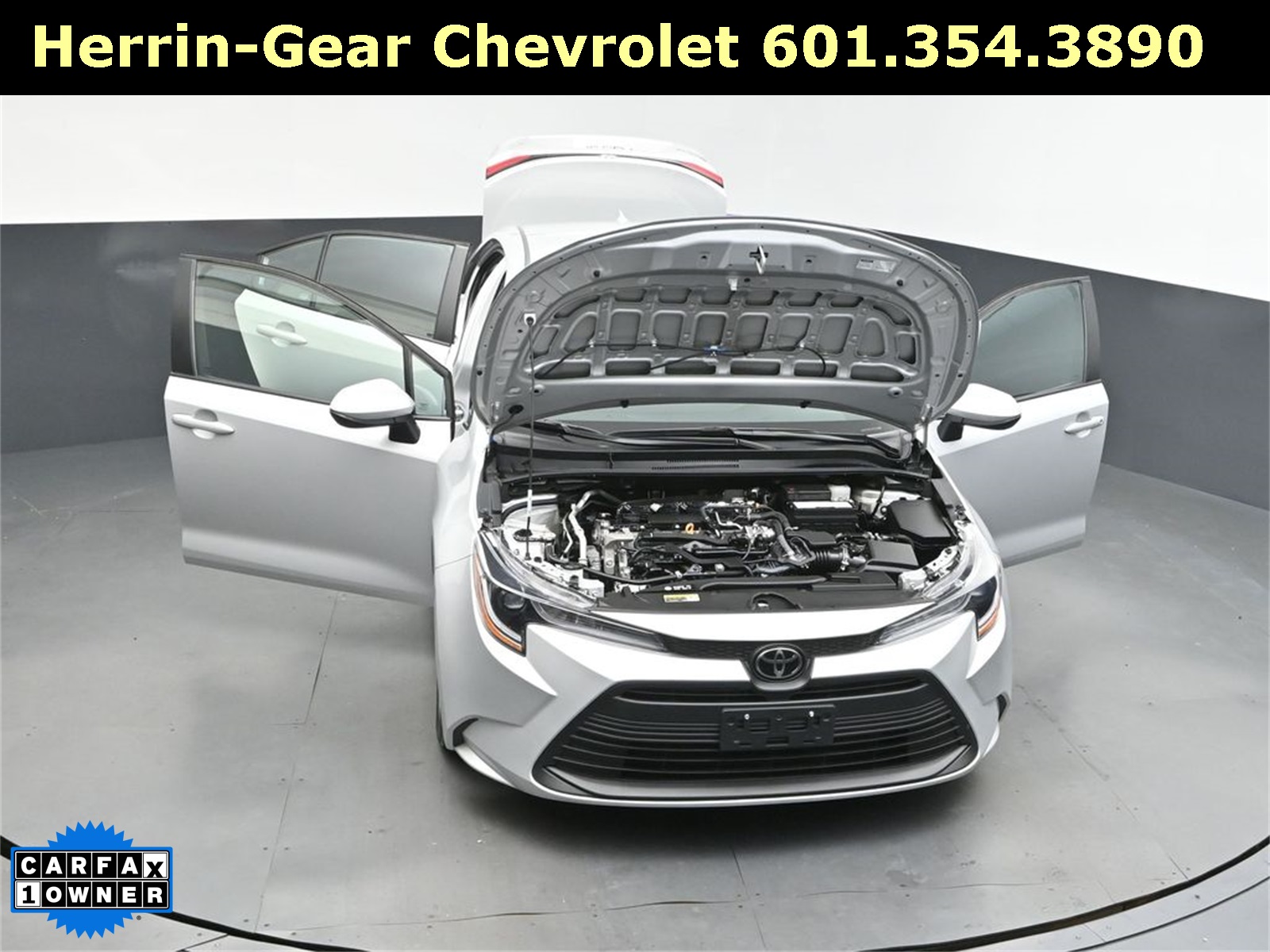 2024 Classic Silver Toyota Corolla LE FWD Sedan
