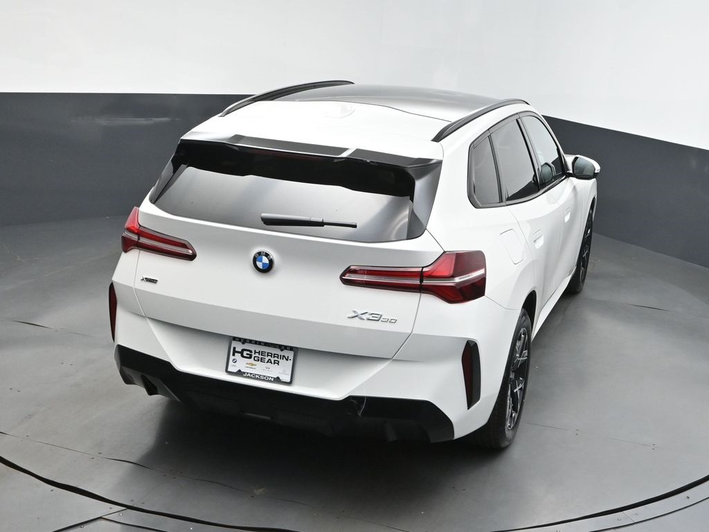 2025 Alpine White BMW X3 30 xDrive AWD SUV