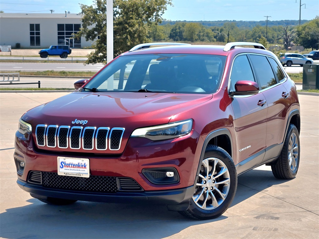 Used 2020 Jeep Cherokee Latitude Plus with VIN 1C4PJLLB5LD649221 for sale in Hudson Oaks, TX