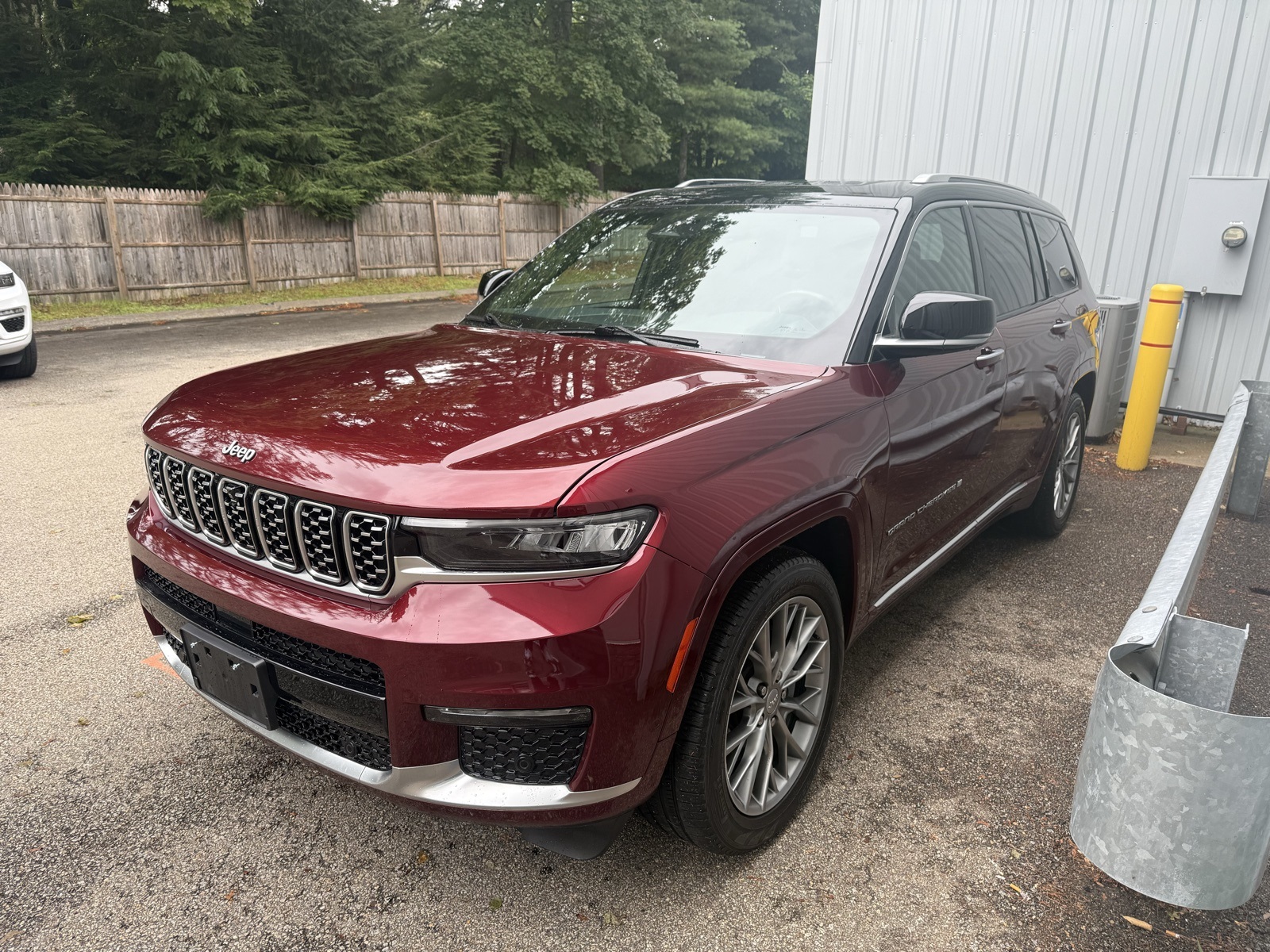 2022 Velvet Red Pearlcoat Jeep Grand Cherokee L Summit 4X4 SUV