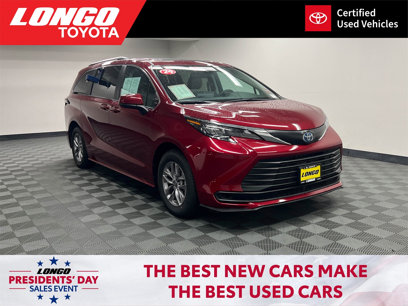 used 2024 Toyota Sienna car, priced at $36,888