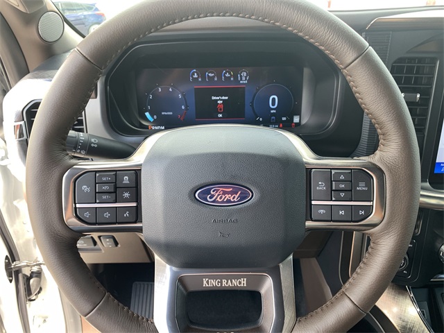 2025 Star White Metallic Tri-Coat Ford F-150 King Ranch 4X4 Truck