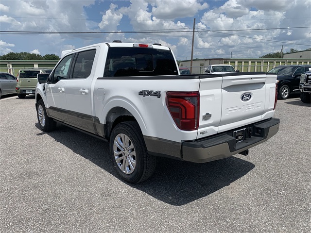 2025 Star White Metallic Tri-Coat Ford F-150 King Ranch 4X4 Truck