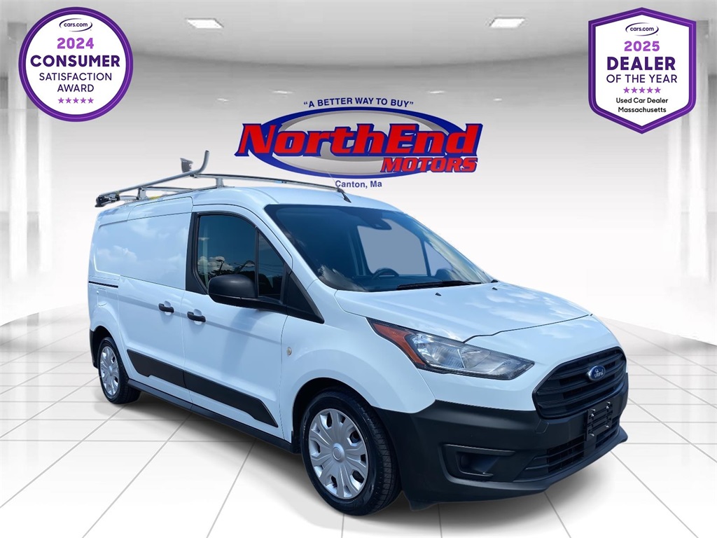 2020 Frozen White Ford Transit Connect Van XL Van