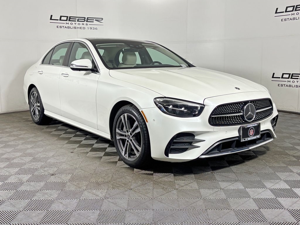 used 2021 Mercedes-Benz E-Class car, priced at $37,488