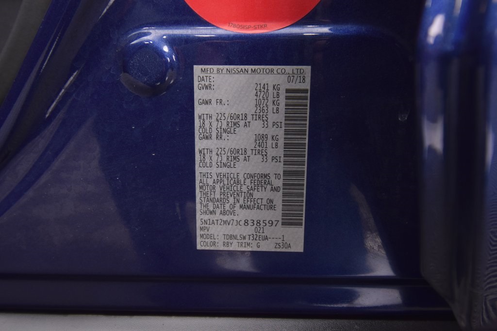 used 2018 Nissan Rogue car, priced at $15,500