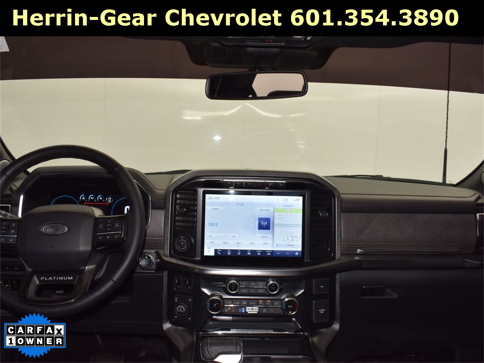 2023 Avalanche Gray Ford F-150 Platinum 4X4 Truck