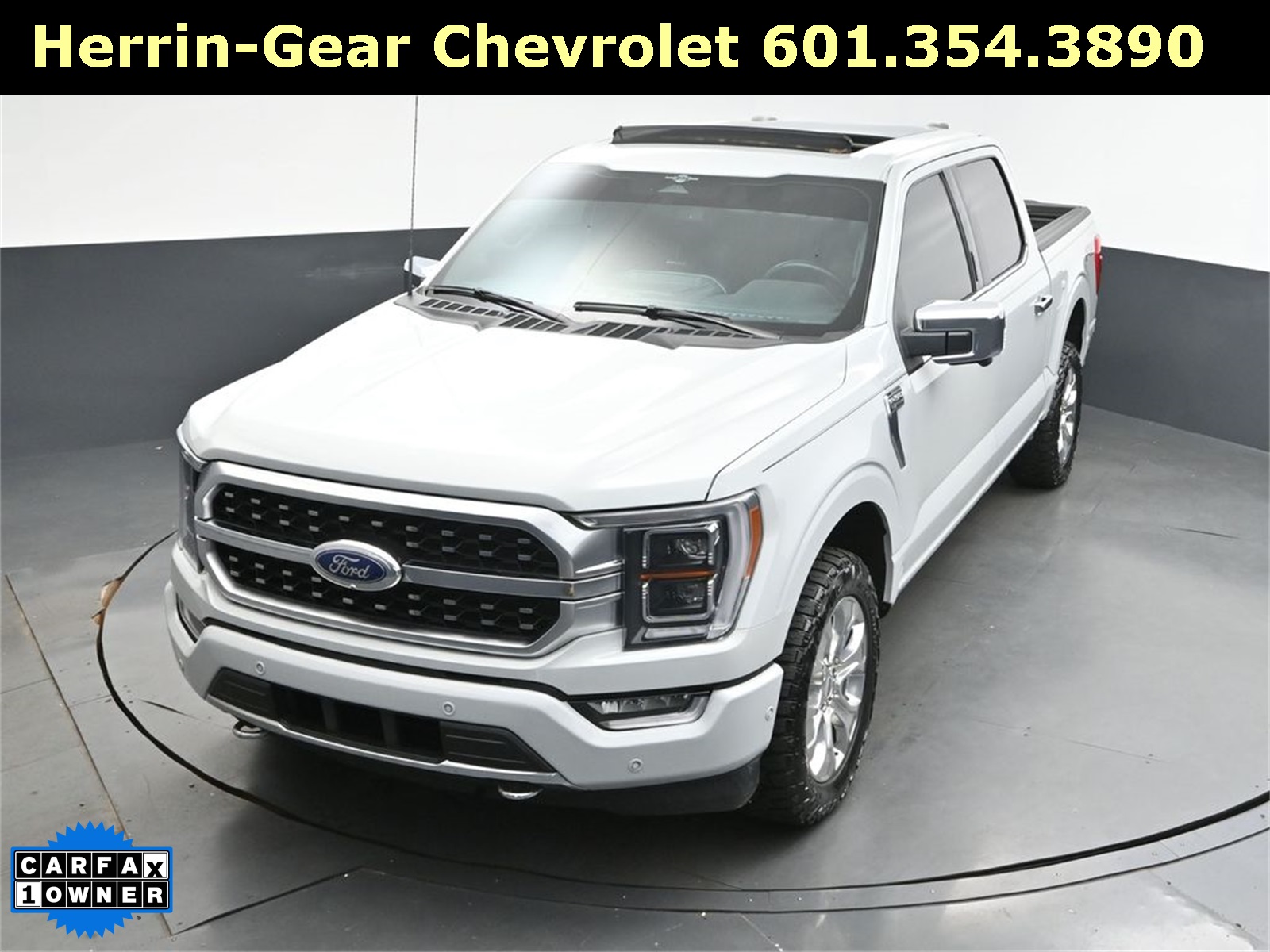 2023 Avalanche Gray Ford F-150 Platinum 4X4 Truck