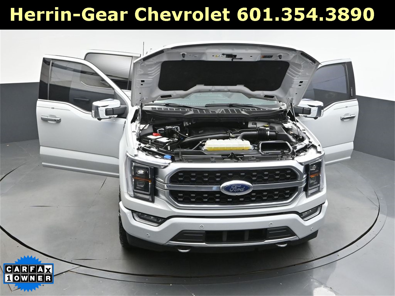 2023 Avalanche Gray Ford F-150 Platinum 4X4 Truck