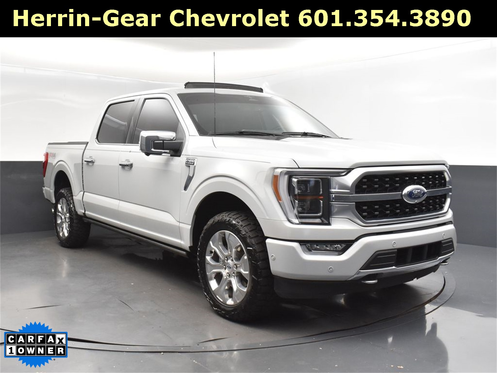 2023 Avalanche Gray Ford F-150 Platinum 4X4 Truck