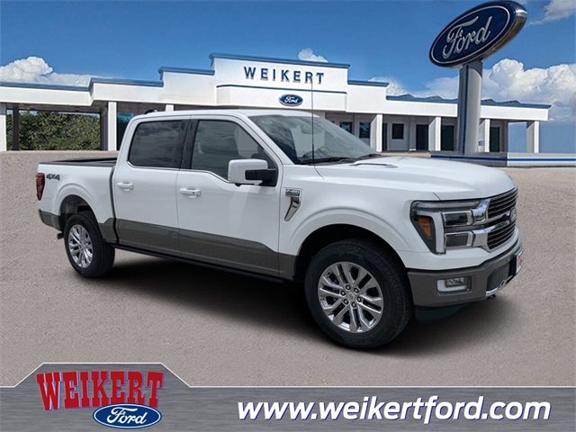 2025 Star White Metallic Tri-Coat Ford F-150 King Ranch Truck