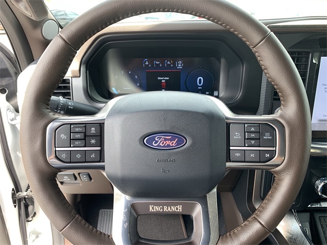 2025 Star White Metallic Tri-Coat Ford F-150 King Ranch 4X4 Truck