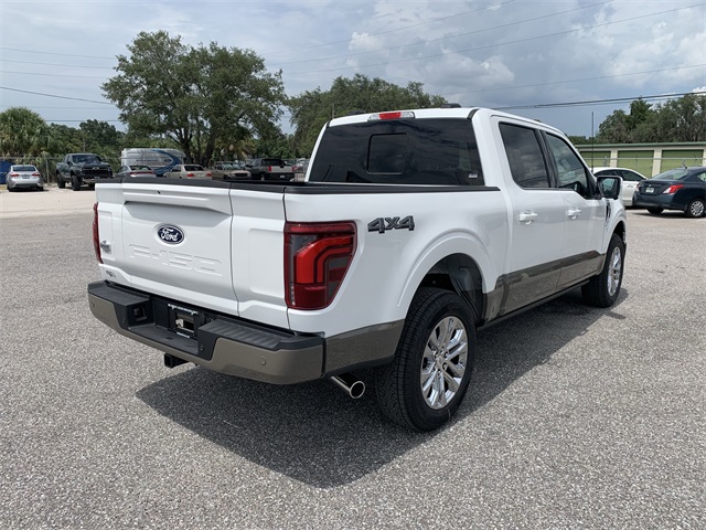 2025 Star White Metallic Tri-Coat Ford F-150 King Ranch 4X4 Truck