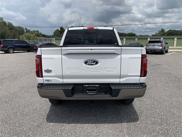 2025 Star White Metallic Tri-Coat Ford F-150 King Ranch 4X4 Truck