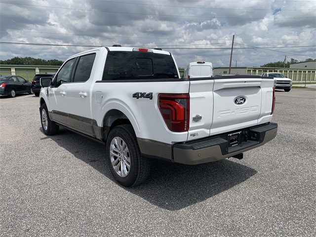 2025 Star White Metallic Tri-Coat Ford F-150 King Ranch 4X4 Truck