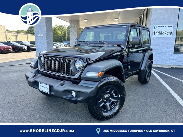 2025 Black Clearcoat Jeep Wrangler Sport SUV